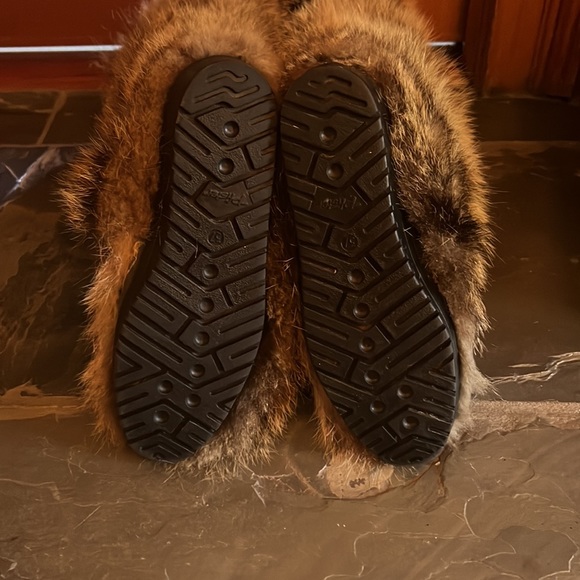 Coyote Fur Boots! Fabulous & Rare!!! - Picture 6 of 13